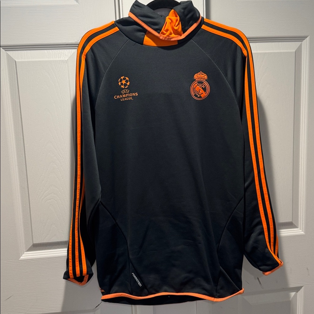 Adidas Gray and Orange Jacket